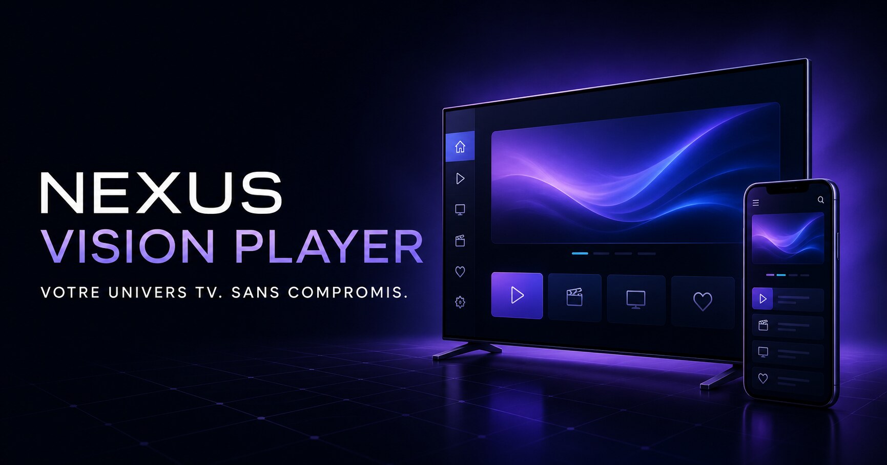 Android TV・Google TV対応 IPTVプレーヤー | Nexus